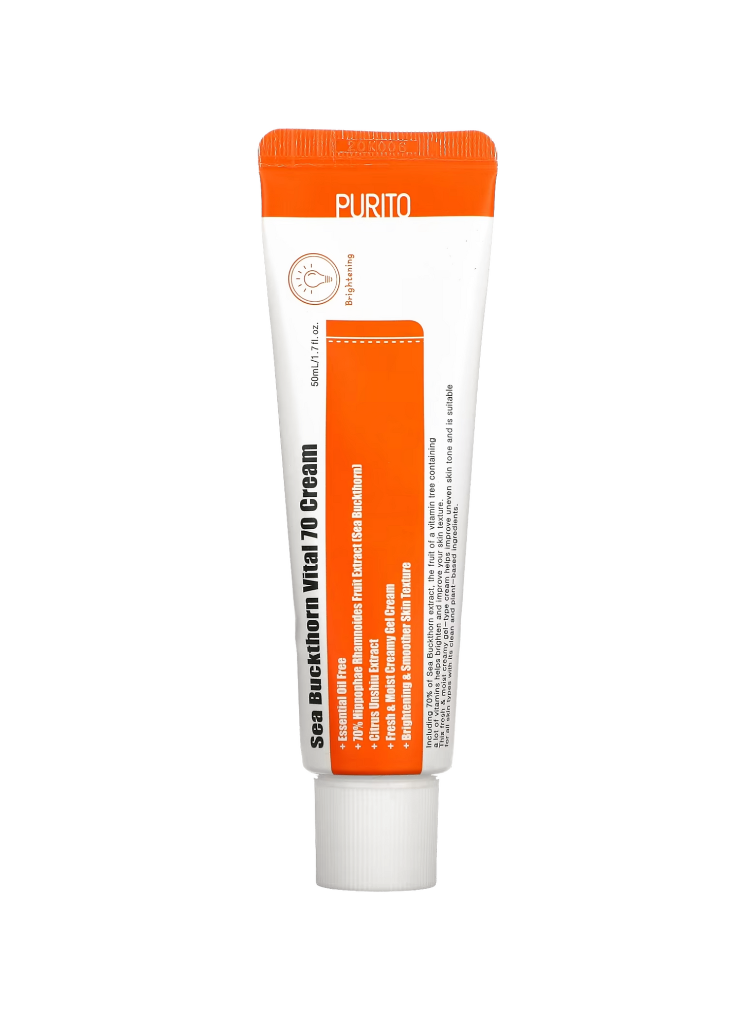 Purito - Sea Buckthorn Vital 70 Cream