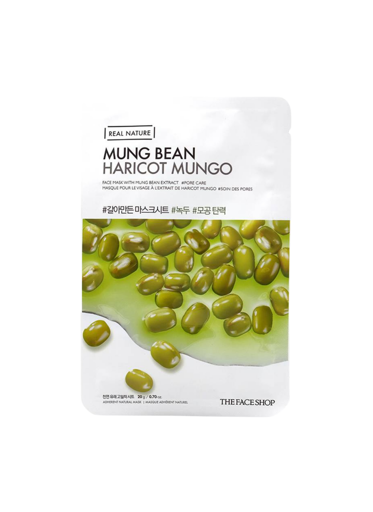 The Face Shop - Mask Mung Bean / Haricot Mungo